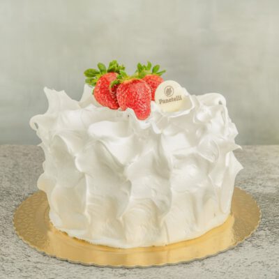 Bolo Morango com Nata